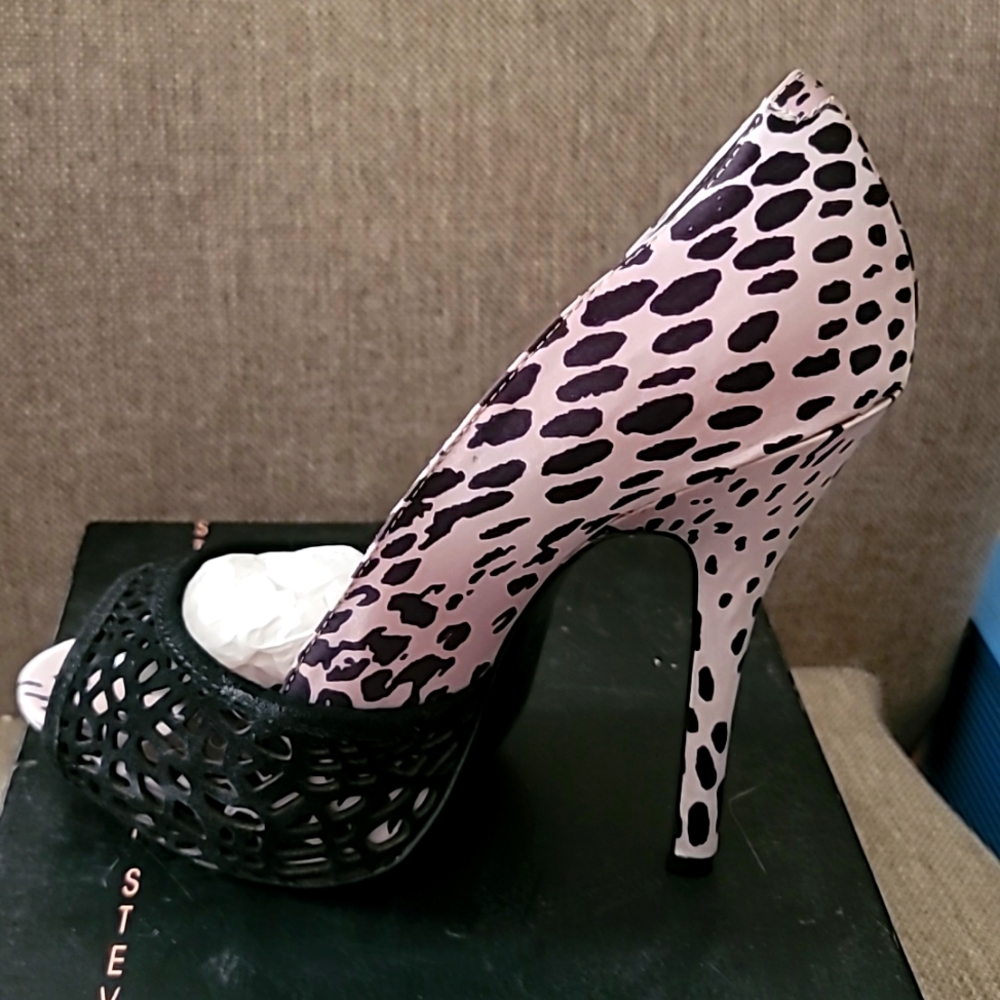 Steven P-Dancin Leopard Platform Pump (Rare) - Picture 2 of 3